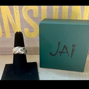 NIB JAI Sukhothai Twist Dome Ring Size 7